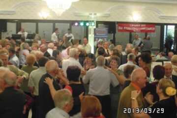 În jur de 190 de suceveni au participat, duminică, la petrecerea organizată de Casa de Ajutor Reciproc a Pensionarilor