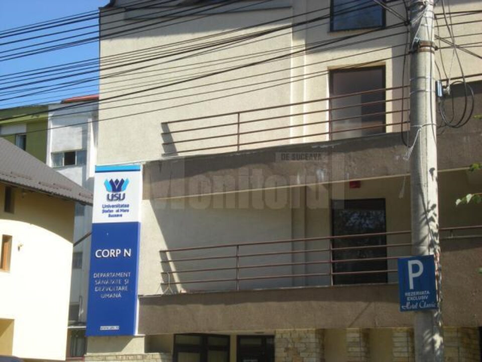 Corpul N al USV găzduiește Departamentul de sănătate și dezvoltare umană