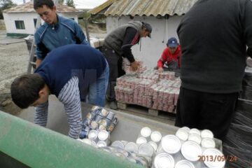 Alimentele strânse la Cornu Luncii au ajuns la sinistrații din comuna gălățeană Cudalbi