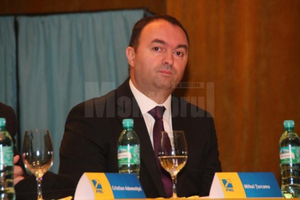 Președintele PNL al CJ Iași, Cristian Adomniței
