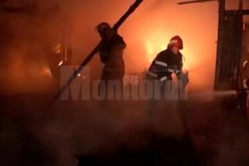 Pompierii au intervenit la patru incendii puternice care s-au înregistrat în mai puțin de 24 de ore