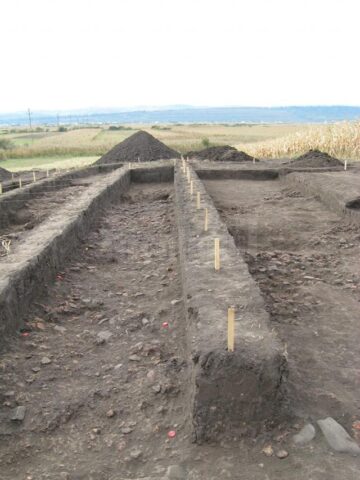 Cea mai mare locuință găsită vreodată din Cultura Precucuteni I a fost descoperită la Baia