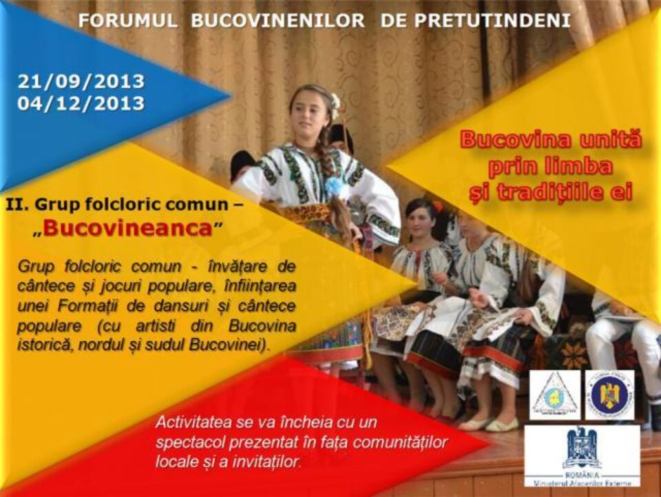 Grupul folcloric comun Bucovineanca