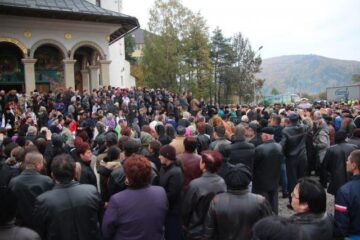 Slujba de înmormântare a preotului Vasile Nutu