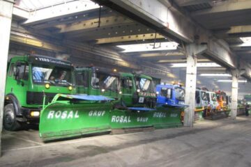 Utilajele Rosal, pregătite de deszăpezire