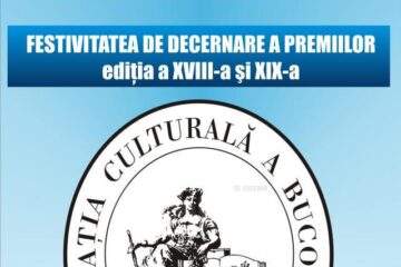 Festivitatea de decernare a premiilor Fundației Culturale a Bucovinei