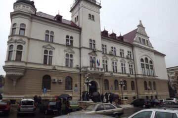 Protestul sindicaliștilor BNS a fost sabotat de ploaie