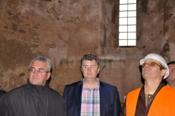 Nechifor și Lungu au vizitat paraclisul Cetății de Scaun