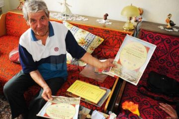 Alexandru Bucur din Lipănești, județul Prahova, a luptat toată viața pentru sănătatea sa