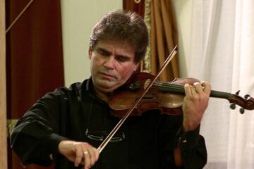 Violonistul Gabriel Croitoru. Foto: Virgil OPRINA