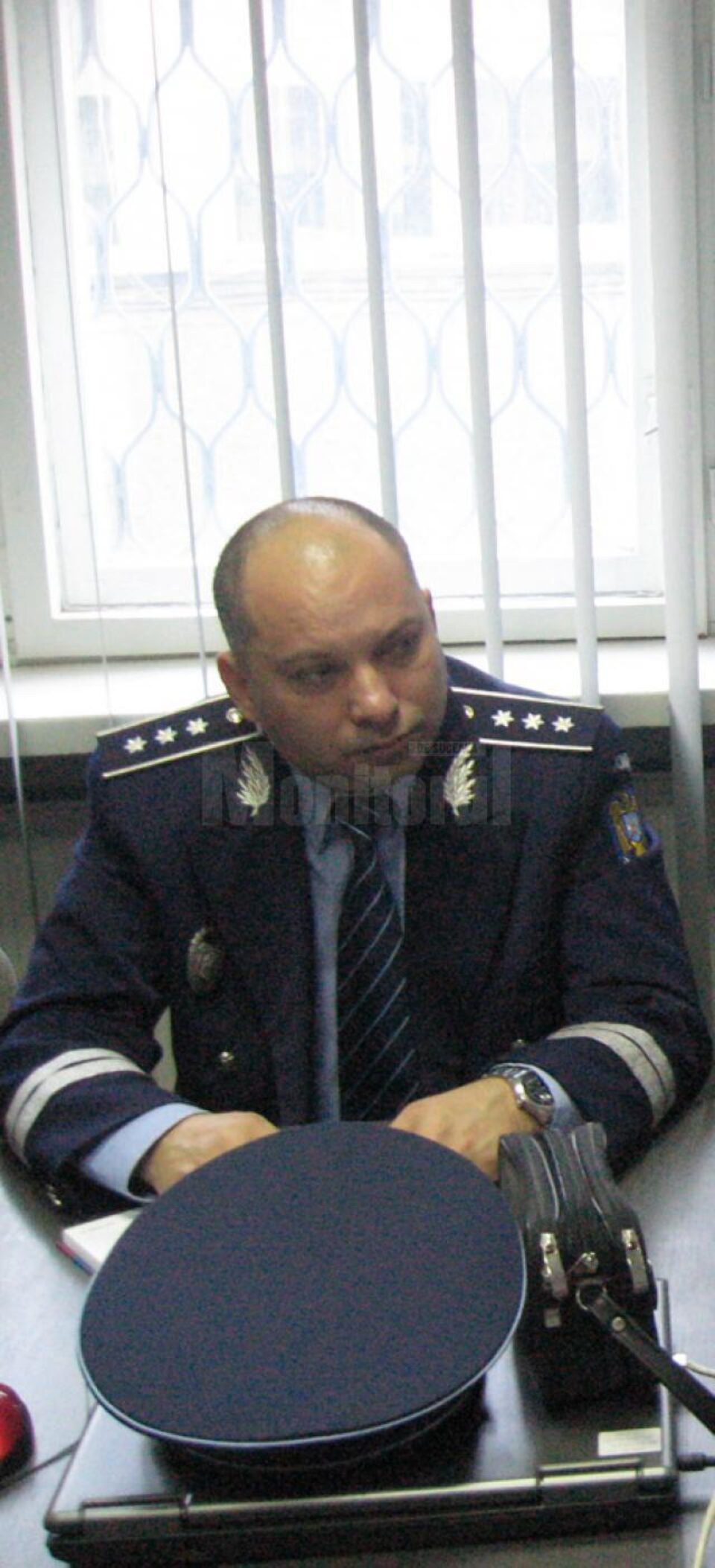 Comisarul-șef Constantin Gagiu, fost șef al Poliției municipiului Fălticeni