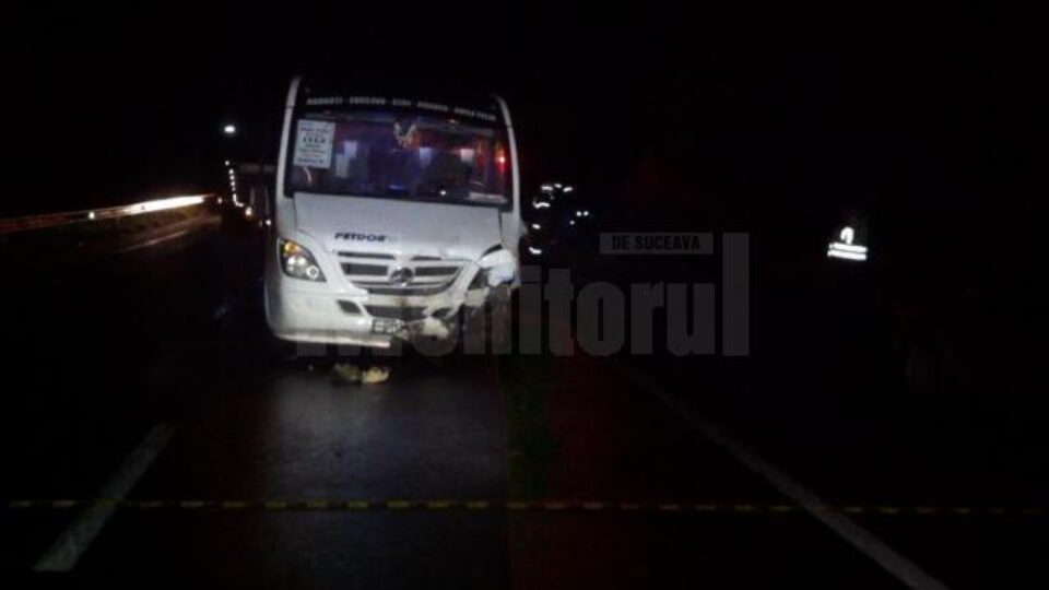 Impactul Matizului cu microbuzul a fost foarte violent