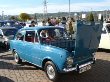 Fiat 850, mașina fălticeneanului Iulian Todirică, fabricată în 1966