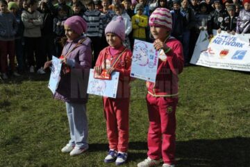 La cros au participat peste 150 de elevi din zona Fălticeni