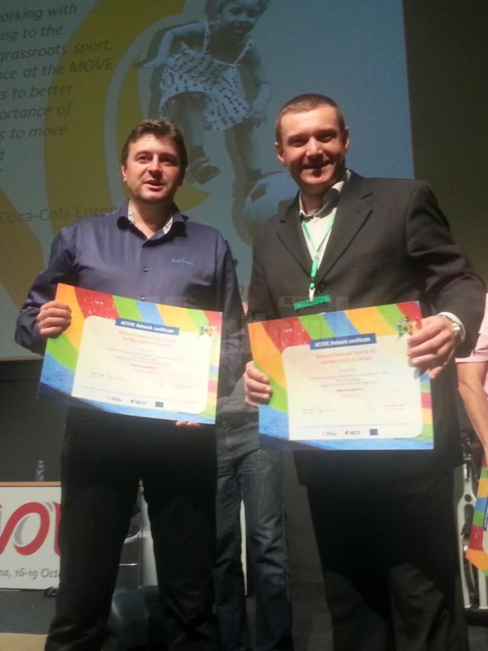 Primăria Fălticeni și Federația Română Sportul pentru Toți, premiate la Barcelona