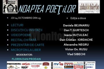 „Noaptea Poeților”, la Talcioc Cultural