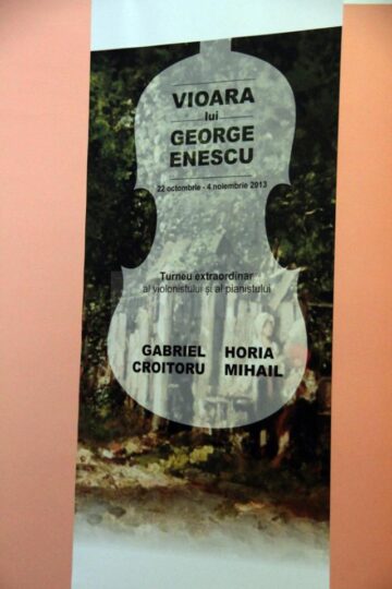 „Vioara lui George Enescu” a ajuns ieri la Grănicești