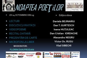 Noaptea Poeților la Talcioc Cultural