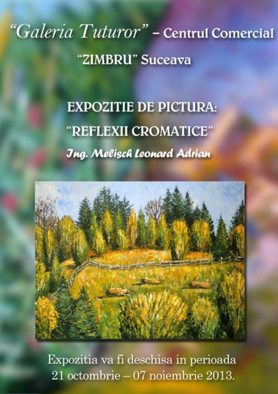 Expoziția Reflexii cromatice