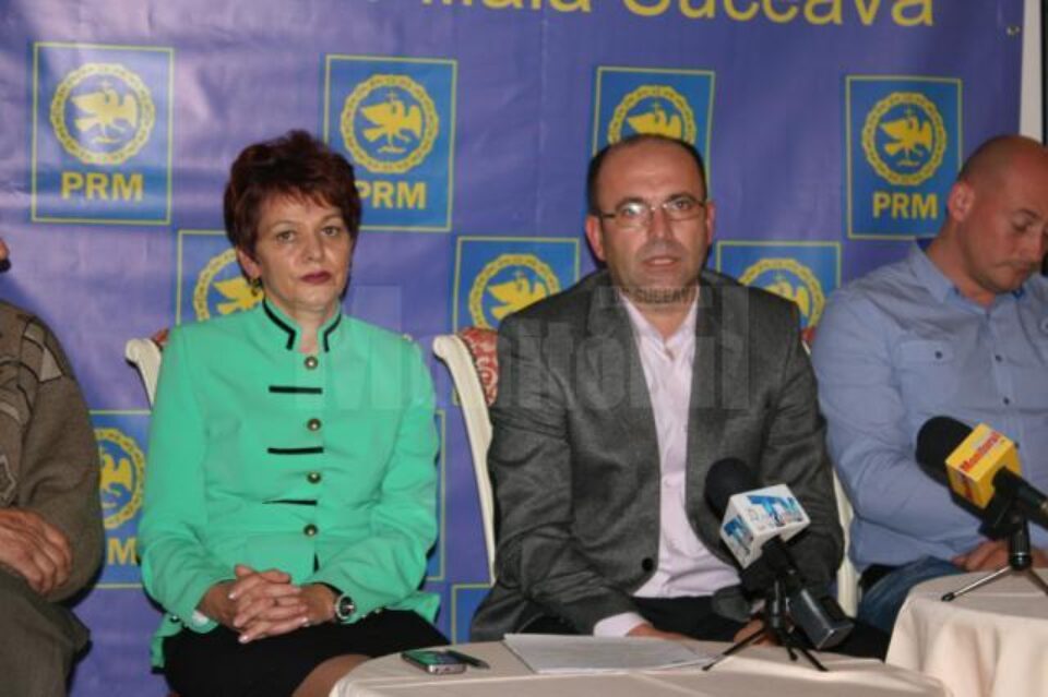 Saveta Ionesi și Dorel Vulpoiu, la conferința de presă susținută ieri