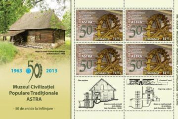 Filatelie - Muzeul Civilizației Populare Tradiționale ASTRA - 50 de ani