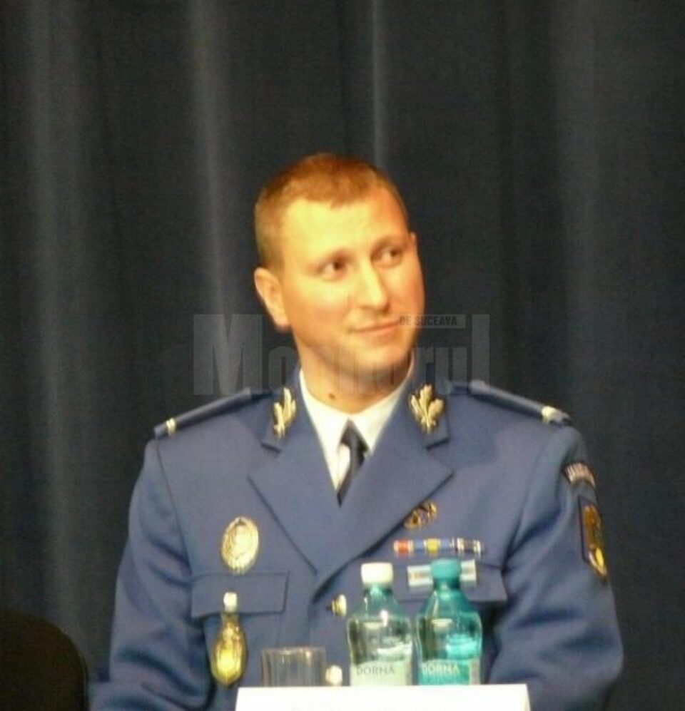 Noul șef al Inspectoratului de Jandarmi Județean Suceava, maiorul Mihai Marian Lungu
