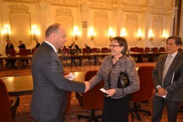 Ovidiu Dontu a avut o întalnire oficială cu ambasadorul Norvegiei în România