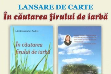 Lansarea cărții „În căutarea firului de iarbă”