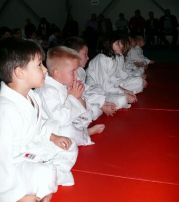 Practicanții de judo au făcut și o mică demonstrație la Fălticeni
