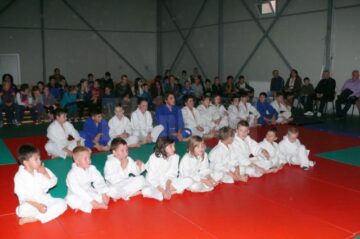 Practicanții de judo au făcut și o mică demonstrație la Fălticeni