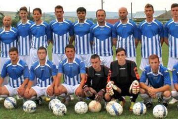Echipa Șomuzul Preutești, liderul surpriză din Liga a IV-a. Foto: Cronica de Fălticeni