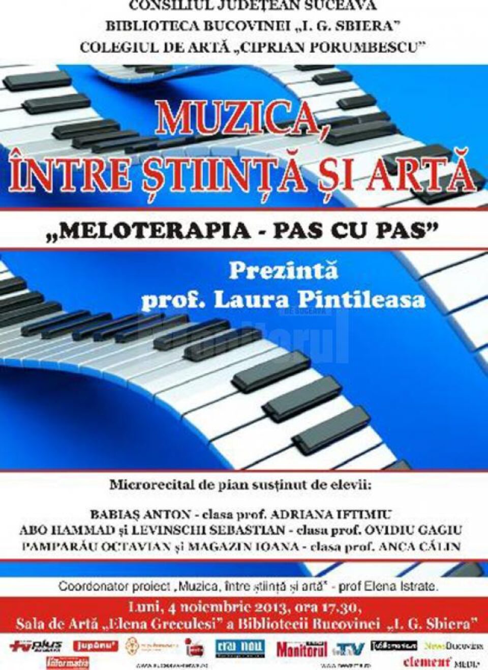 „Muzica, între știință și artă”