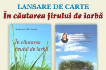 Lansare de carte - „În căutarea firului de iarbă”