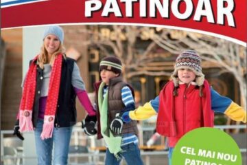 Cel mai nou patinoar din oraș, inaugurat la Shopping City Suceava