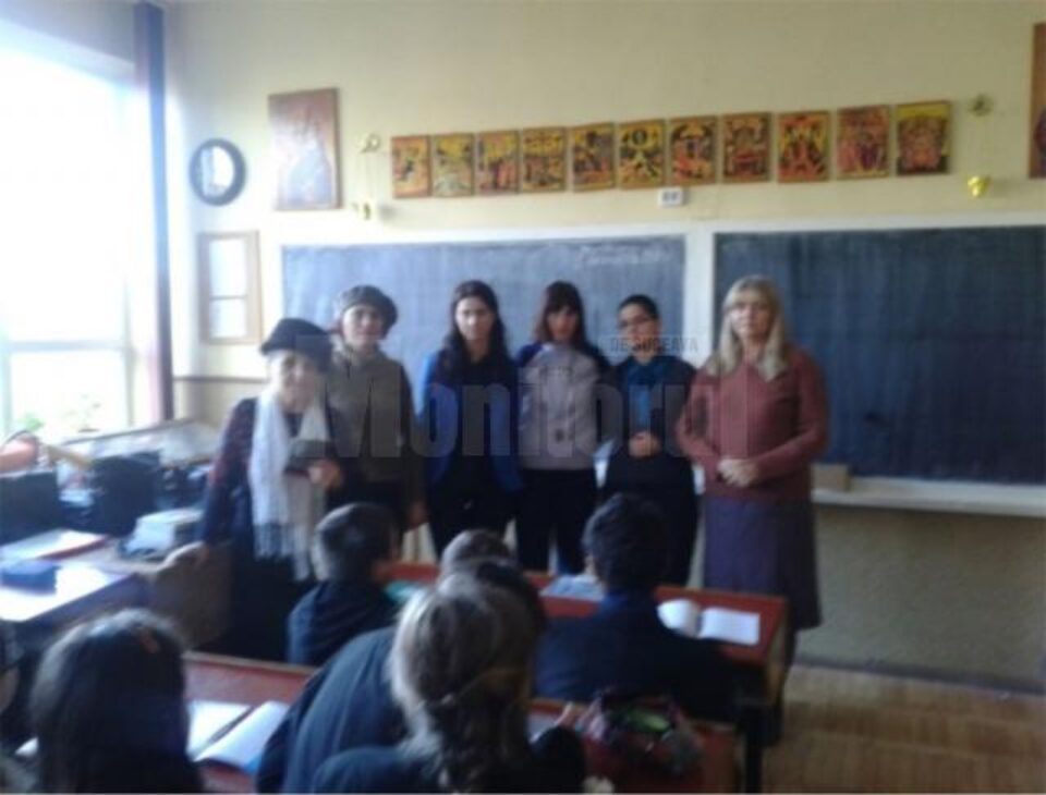 Lecții de patriotism la Școala „Al.I. Cuza” din Fălticeni