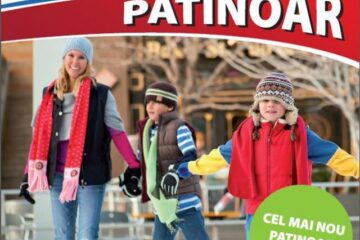 Cel mai nou patinoar din oraș, inaugurat la Shopping City Suceava