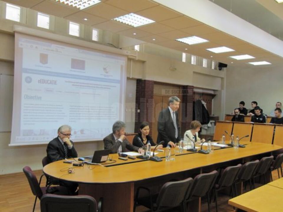 Studenții și profesorii USV vor beneficia de o platformă educațională electronică Studenții și profesorii USV vor beneficia de o platformă educațională electronică