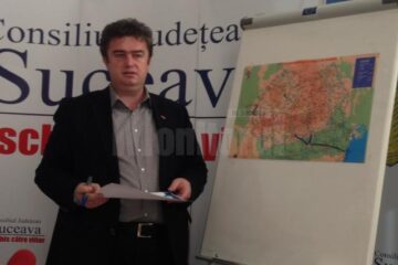 Președintele Consiliului Județean Suceava, Cătălin Nechifor