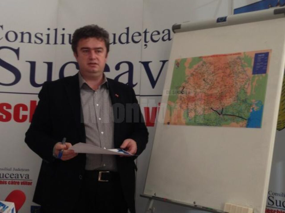 Președintele Consiliului Județean Suceava, Cătălin Nechifor
