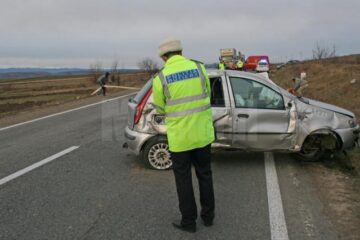 Autoturismul scăpat de sub control