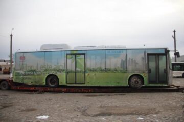 Un autobuz electric va circula joi pe străzile Sucevei