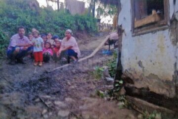 Ionut Florescu și familia sa