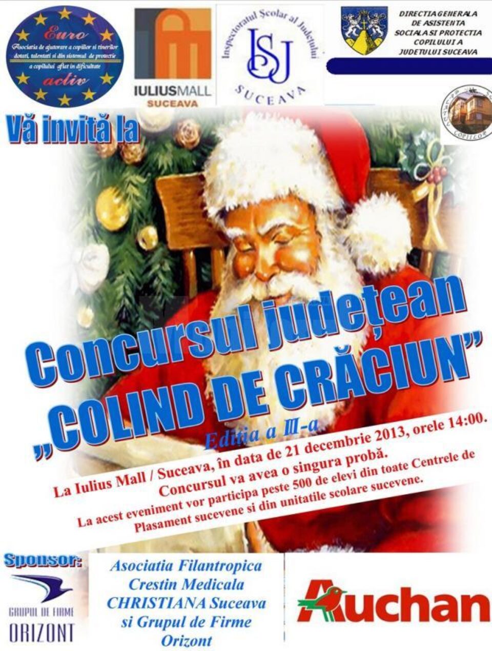 Concursul județean „Colind de Crăciun”, ediția a III-a