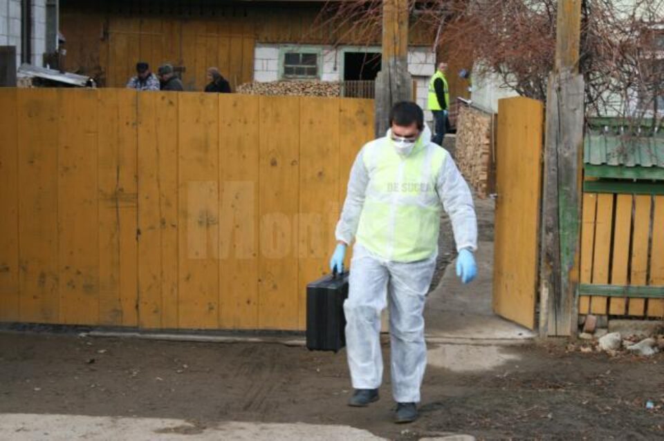 Arma crimei a fost găsita în gradina casei