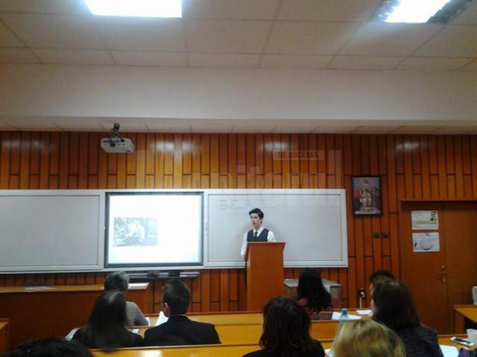 Tudor Găitan, președintele Consiliului Județean al Elevilor