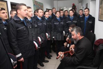 Corul elevilor jandarmi de la Fălticeni