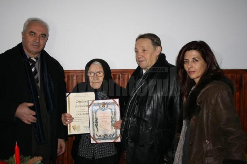Cel mai în vârstă dascăl din județ, sărbătorit la împlinirea a 103 ani