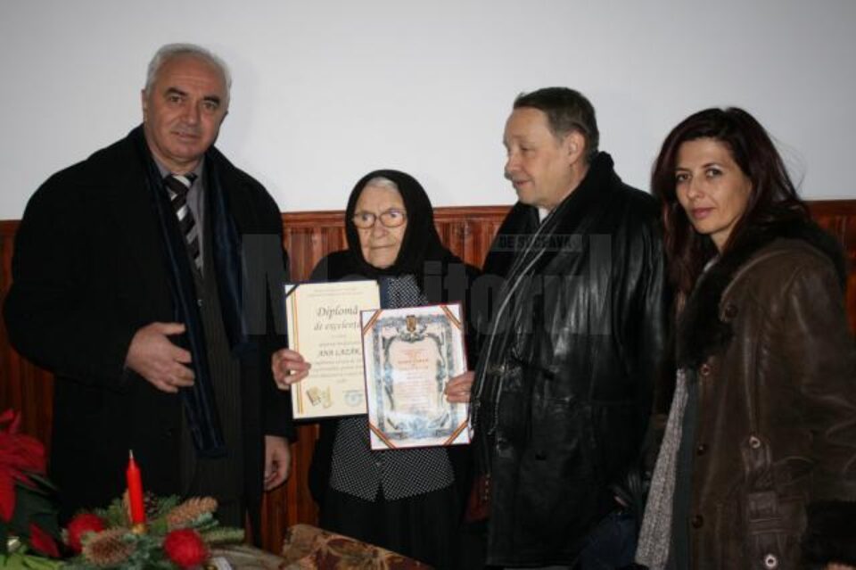 Diplome de excelență pentru cel mai în vârstă dascăl din județ