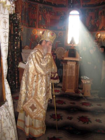 Hram la Mănăstirea Voroneț de ziua Sf. Daniil Sihastrul