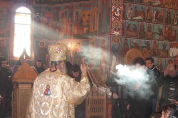 Hram la Mănăstirea Voroneț de ziua Sf. Daniil Sihastrul